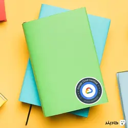 استیکر لپ تاپ شرکت گوگل - سرویس ابری گوگل