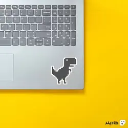 استیکر لپ تاپ شرکت گوگل - دایناسور بامزه