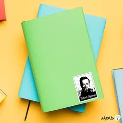 استیکر لپ تاپ ریچارد فاینمن - نابغه فیزیک