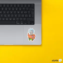 استیکر لپ تاپ ریک و مورتی پات ریک