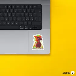 استیکر لپ تاپ اوپنهایمر - رادیو اکتیو