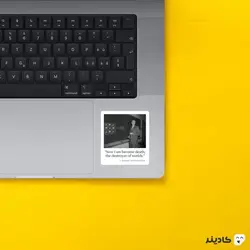 استیکر لپ تاپ کوت از اومپنهایمر