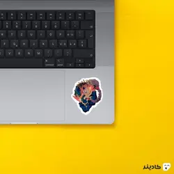 استیکر لپ تاپ قلعه متحرک هاول - هاول و سوفی