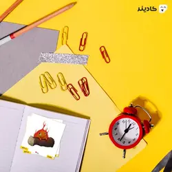 استیکر لپ تاپ قلعه متحرک هاول  - آتش