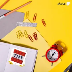 استیکر لپ تاپ ماینکرفت -  TNT قرمز