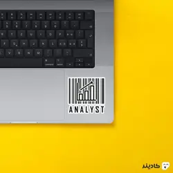 استیکر لپ تاپ دیتا مهم است