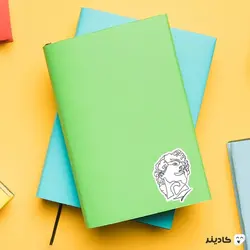 استیکر لپ تاپ لاین ارت - میکل آنجلو