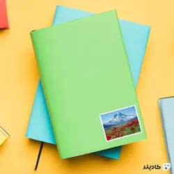 استیکر لپ تاپ قله زیبای دماوند