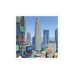 استیکر لپ تاپ جی تی ای - برج ماز بانک در GTA V