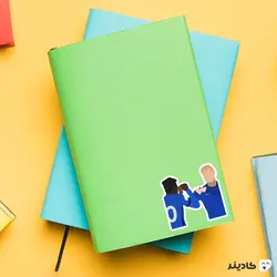استیکر لپ تاپ هادسون و ادوی
