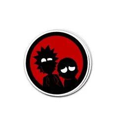 استیکر rick and morty