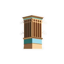 استیکر بادگیر یزد - ایران ما