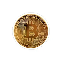 استیکر لپ تاپ رمز ارز بیت کوین