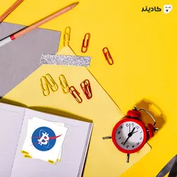 استیکر لپ تاپ بیت کوین و ناسا