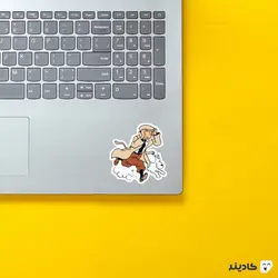 استیکر ماجراهای تن تن، تن تن و میلو طرح ۲