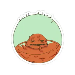 استیکر لپ تاپ شهر اشباح -لجن