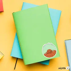استیکر لپ تاپ شهر اشباح -لجن