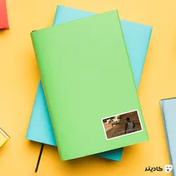 استیکر لپ تاپ جی تی ای - تایپوگرافی بازی به همراه شخصیت بازی