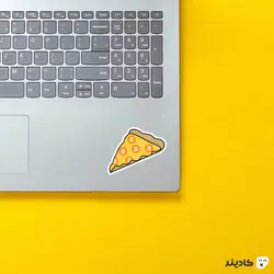 استیکر لپ تاپ بیت کوین به خوشمزگی پیتزا!