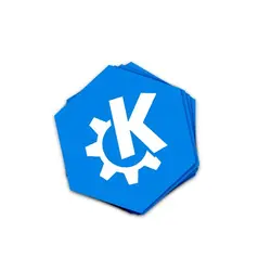 استیکر شش ضلعی KDE