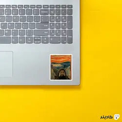 استیکر لپ تاپ مستر ربات - پوستر الیوت در نقاشی