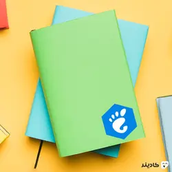 استیکر شش ضلعی Gnome