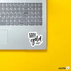 استیکر Stay gold