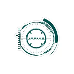 استیکر لپ تاپ جارویس