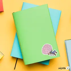 استیکر لپ تاپ- تعمیر مغز