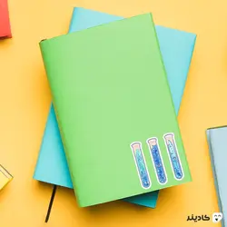 استیکر لپ تاپ استیکر لپ تاپ شیمی - لوله های ازمایشگاه