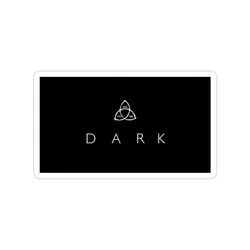 استیکر سریال دارک - dark logo