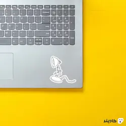 استیکر لپتاپ چراغ مطالعه