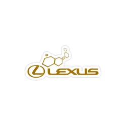 استیکر لپ تاپ خودرو lexus - لکسوس در dna ماست