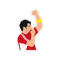 استیکر پرسپولیس - کریم باقری، شادی پس از گل