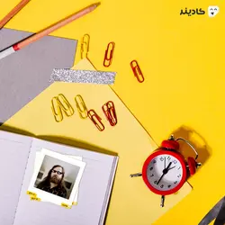 استیکر لپ تاپ ریچارد استالمن - استالمن با عینک