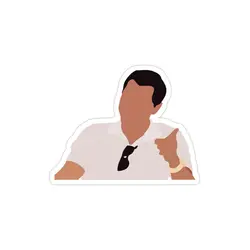 استیکر لپ تاپ میم جردن