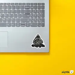 استیکر سریال دارک - dark logo