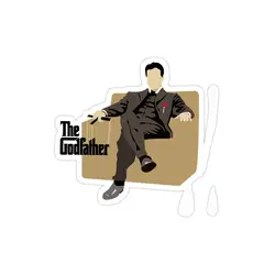 استیکر لپ تاپ پدرخوانده - مایکل نشسته