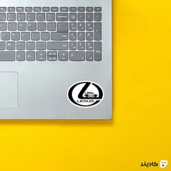 استیکر لپ تاپ خودرو lexus - نماد شرکت لکسوس