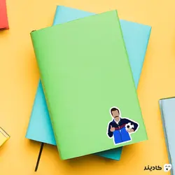 استیکر لپ تاپ سریال تد لاسو - پوستر تد