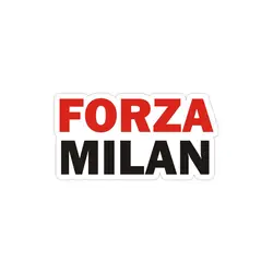 استیکر لپ تاپ زنده‌باد میلان!