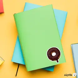 استیکر لپ تاپ مجموعه سیمپسون‌ها - دونات قهوه ای