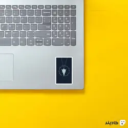 استیکر لپ تاپ گردنبند آراگورن