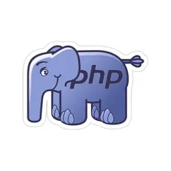 استیکر لپتاپ فیل php