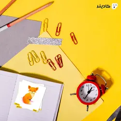 استیکر روباه بازیگوش