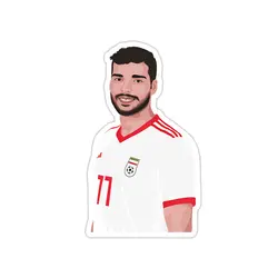 استیکر لپ تاپ تیم ملی ایران - مهدی طارمی