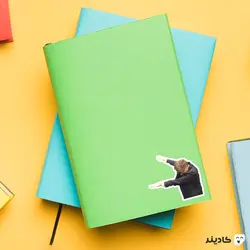 استیکر لپ تاپ بیل گیتس - بیل گیتس خوشحال