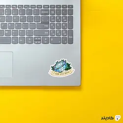 استیکر لپ تاپ سه هزارتا دوست دارم