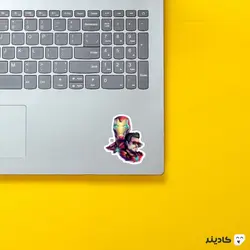 استیکر لپ تاپ من و زره یکی هستیم