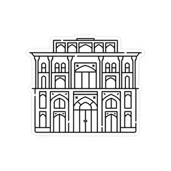 استیکر لپتاپ عالی‌قاپو اصفهان